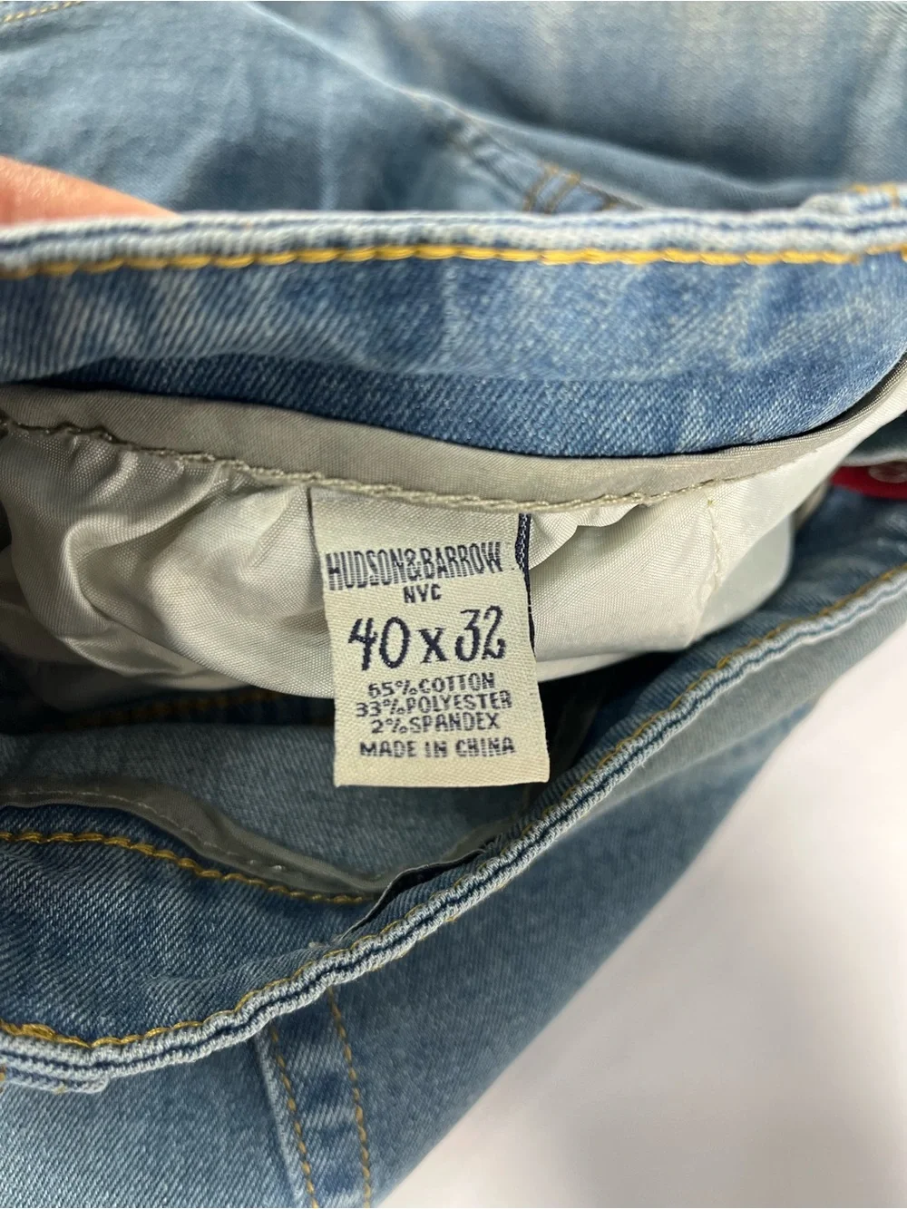 Slim‎ Straight Light Blue Washed Men's Jeans